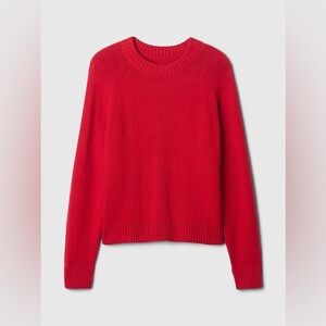 GAP Women’s CashSoft Crewneck Sweater - Modern Red Sz M